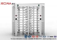 China Robust Full Height Turnstile Access Control Barrier Gate Anti Fingerprints Surface factory