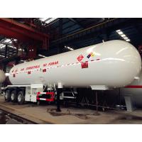 Quality Semi Trailer LPG Gas Tanker Truck 14000Gal 54000 Liters In Hemispherical Dish for sale