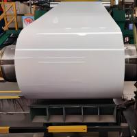 Quality ASTM 8011 Aluminum Coil White 100-2650mm Width Painted Aluminium Coil for sale