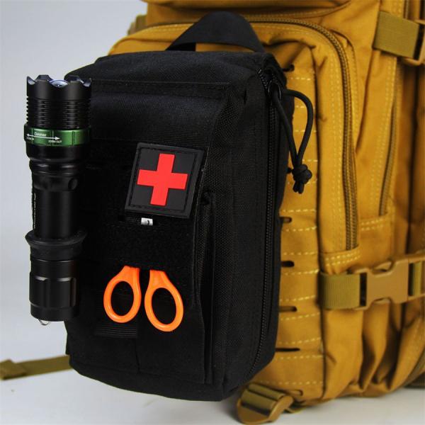 Quality Small Tactical First Aid Kit Hiking Men Army Military IFAK Pouch Molle Emergency for sale