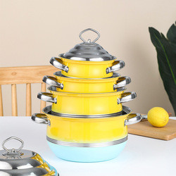 Quality Amazon Top Seller Kitchen Cooking Cookware Multipurpose Colorful Stainless Steel for sale
