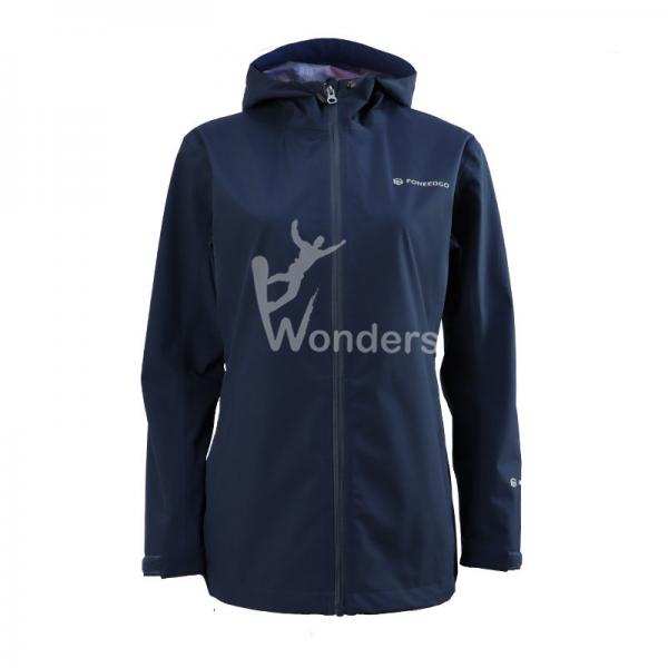 Quality Windproof HardShell Jacket Lightweight Sports Rain Jackets Womens for sale