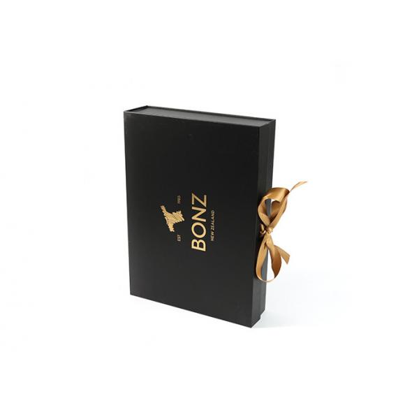 Quality Gold Hot Stamping Foldable Packaging Box for sale