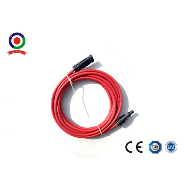 Quality AC Voltage 600V Solar PV Cable 4mm2 Compatible Well with  Connectors for sale