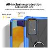 China Heavy Duty Armor Shockproof Protective Case , Kickstand Cell Phone Case For Samsung A72 factory