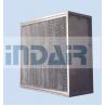 China High Mechanical Strength Clean Room HEPA Filters , SUS304 Frame H13 HEPA Filter factory