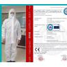 China Epidemic Prevention Use Disposable Protective Suit , Non Woven Isolation Gown factory