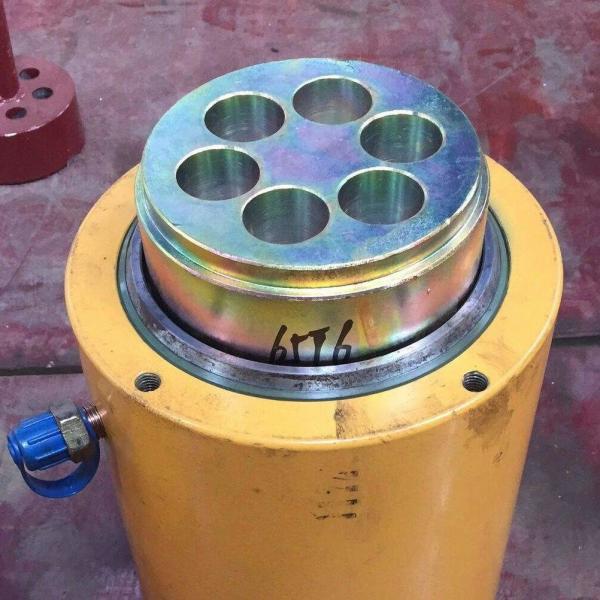 Quality 200mm Stroke Muti Strands Post Tension Hydraulic Jack For Construction Of for sale