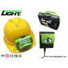 China ABS / PC LED Miners Cap Lamp 13000lux Support USB Fast Charge With OLED Screen factory