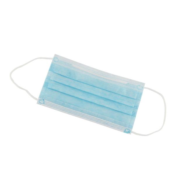 Quality Eco Friendly Standard Earloop Face Mask , Sterile Blue Disposable Mask for sale