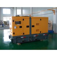 China 3 Pole MCCB Silent Diesel Generator Set , 280KW 350KVA Genset Diesel Generator Set factory