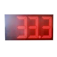 Quality OEM ODM Red Gas Station Price Changer Gas Station Led Price Sign for sale