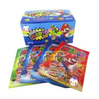 China Super Mario Tasty Candy Powder With 3D Puzzle Mixed Fruit Flavor Candy Stick Sweets factory
