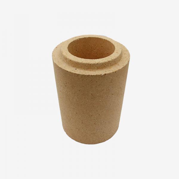 Quality High Abrasion Resistance Curved Fire Bricks Refractory Brick Round Fire Clay Bricks for sale