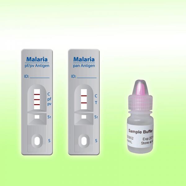Quality ISO13485 Malaria Test Card Colloidal Gold Rapid Test Malaria Antigen Card Test for sale