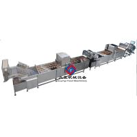 Quality Mushrooms Salad Processing Line / Vegetable And Fruit Washing Equipment for sale