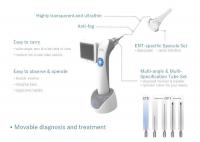 China Portable Video Otoscope Resolution 640 X 480 3 Inch LCD Monitor Digital Inspection 3 Lenses Optional factory