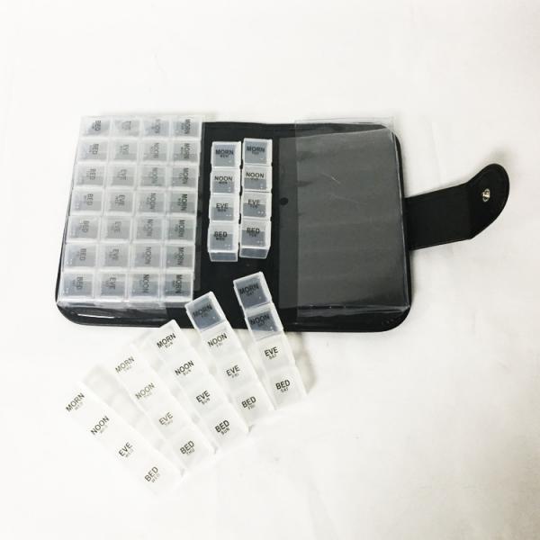 Quality Large Pill Dispenser Organizer With Alarm And Lock Reminder 7 Day Weekly for sale