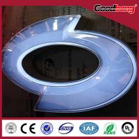 China custom foreign vacuum forming arcylic outdoor 4s shop waterproof 3d led illuminated car logo factory