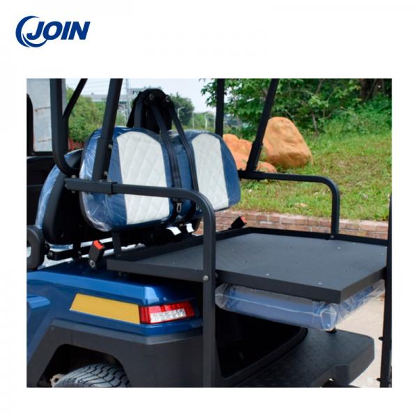 Quality Leather Golf Cart Flip Back Seat Buggies Golf Folding Seat 2 - 3 for sale