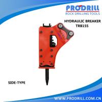 China Hydraulic Excavator Rock Breaking Hammer is used in Quarry for breaking rocks factory