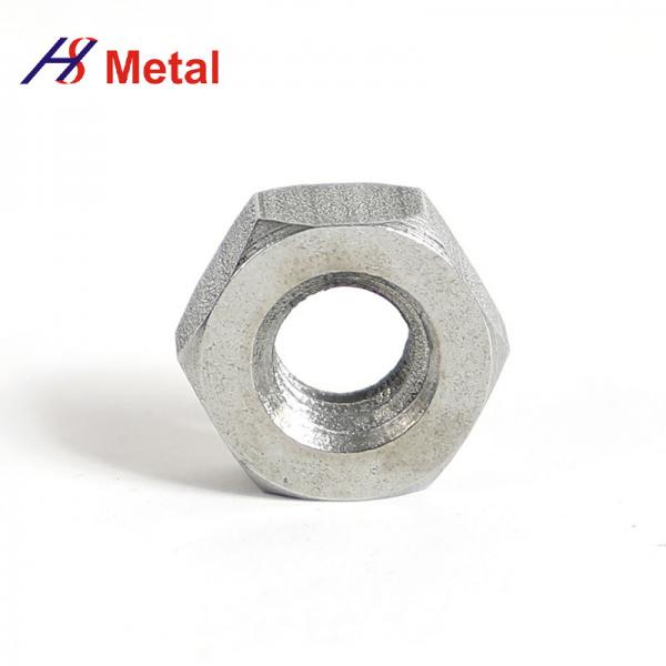 Quality Mo1 Mo2 Heavy Non Ferrous Metals Molybdenum Hex Nuts Black Or Polish Surface for sale