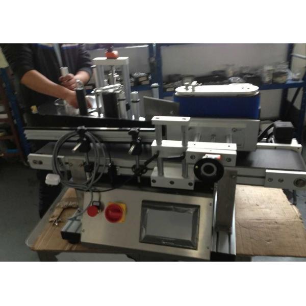 Quality Mitsubishi PLC SS304 Small Bottle Labeling Machine Automatic Label Applicator for sale