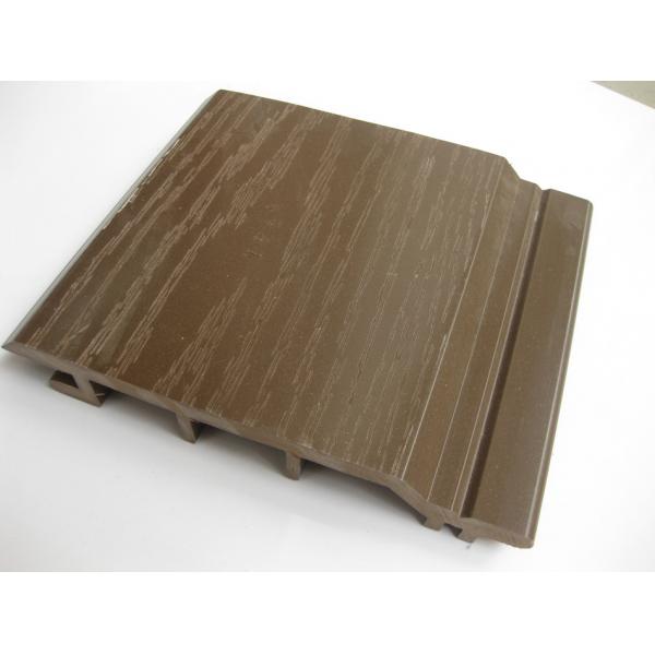 Quality Waterproof WPC Wall Cladding / 1m - 6m Length Wood Wall Panels for sale