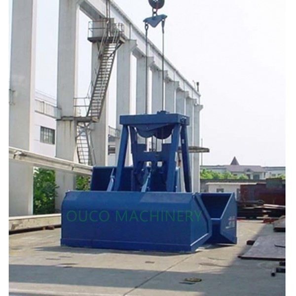 Quality Steel 2 Peel Bulk Cargo Mechanical Grab Bucket for sale