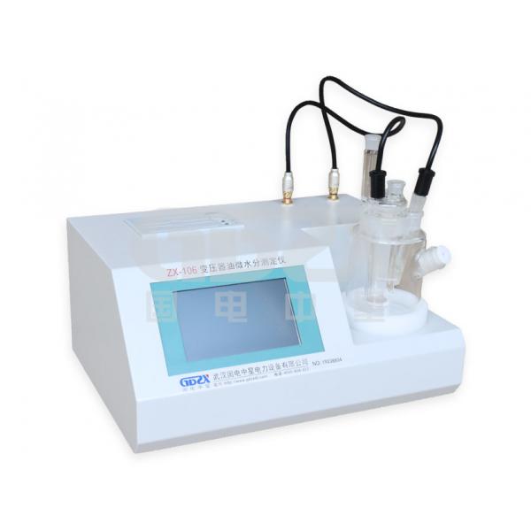 Quality Automatic Transformer Oil Analysis Trace Moisture Tester 64K Touch Screen for sale