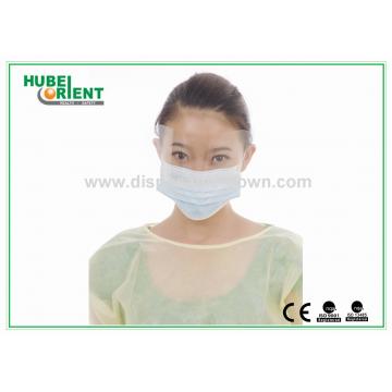 Quality Non-Toxic Yellow Or Other Color PP+PE Disposable Isolation Gowns With Elastic for sale