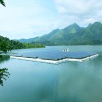 China Tidal Flat Type Complementary Ground Solar Mounting System For Fishing Light factory