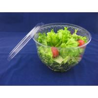 China OEM Customized Shape Disposable Plastic Salad Bowl With Lids factory