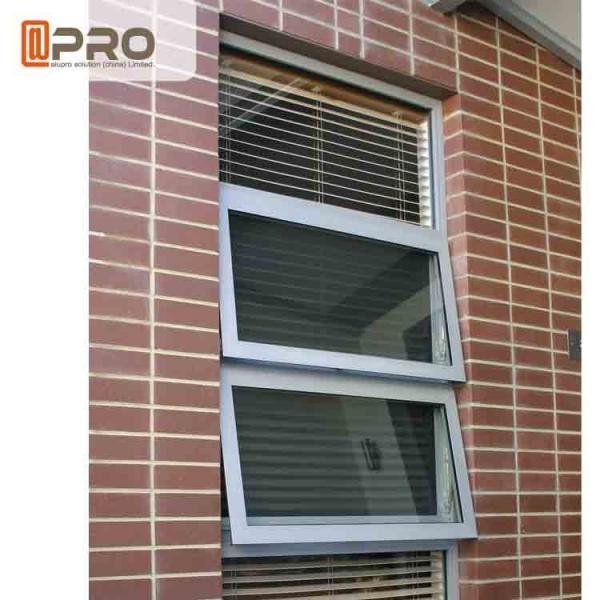 Quality Unique Chain Winder Aluminium Awning Windows For Kitchen / Bedroom Aluminum top for sale