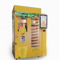 china Natural Fruit Juice Unmanned Vending Machine 24 Hour Self Service Freshly