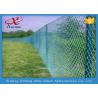 China Strong RAL Colors Metal Chain Link Fence Good Protection Characteristic factory