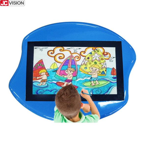 Quality Android Indoor Digital Signage Displays Kids Interactive 8ms Smart Touch Screen Table 43 Inch for sale