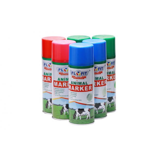 Quality Colorful Harmless Animal Spray Paint , Waterproof Construction Marking Paint for sale