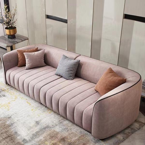 Quality Piano Key Hotel Room Sofa Modern Flannelette Sofa for sale