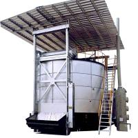 China 8-12 cbm per day High Safety Level Automatic Fertilizer Fermentation Machine Fertilizer Composting Plant for sale