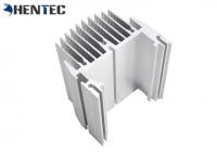 China Aluminum Radiator / Aluminum Heatsink Extrusion Profiles Silver Anodized factory