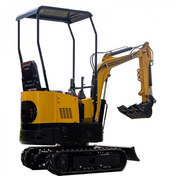 Quality EPA Excavator Digging Machines Crawler Bagger 1 Ton Micro Digger for sale