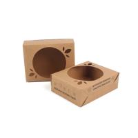 Quality Eco Friendly Die Cut Kraft Paper Soap Box With Custom Printed Logo for sale