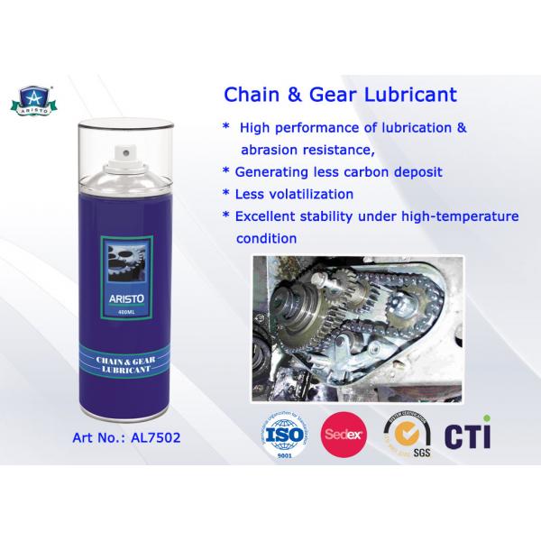 Quality Chain and Gear 400ml Spray Industrial Lubricants for Lubrication and Abrasion-Resistance for sale