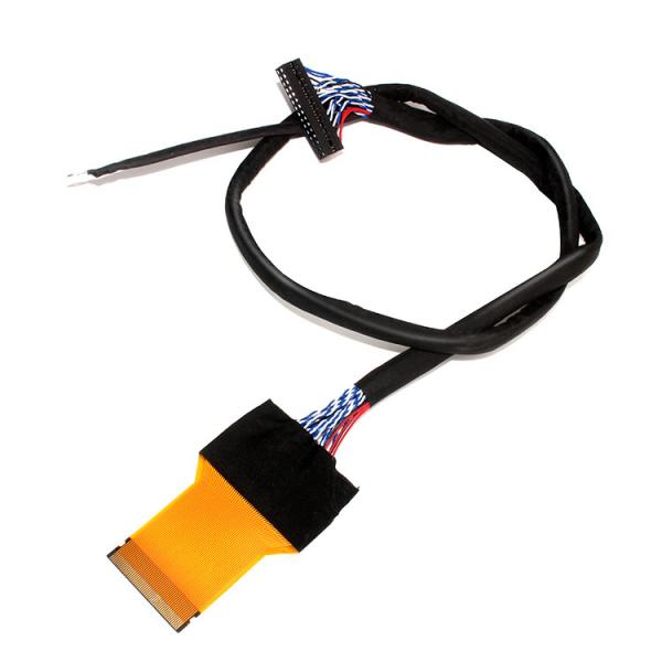 Quality LVDS FPD Link Cable , 51pin LCD Extension Cable ISO9001 2008 Certicate for sale