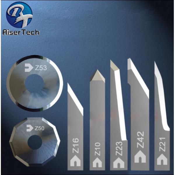 Quality High Wear Resistant Tungsten Steel Carbide Zund Vibrating Blades For Cutting 20-120mm Foam Materials for sale