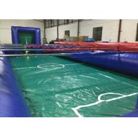 China Huge Colourful Inflatable Football Games adult inflatable table football game for outdoor games factory