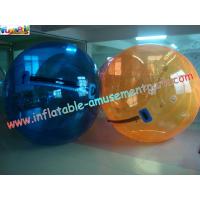China Huge 2M diameter Blue color TPU or PVC Inflatable Zorb Ball, inflatable pool ball for Kids factory
