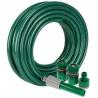 China 15 or 25m PVC garden hose set, garden water hose with sprayer nozzle and fittings factory