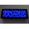 China Multi-language Blue Scrolling LED name badge factory